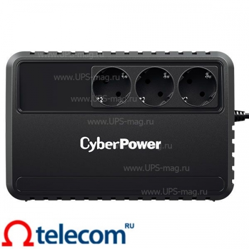 ИБП CyberPower BU600E (600VA/360W)