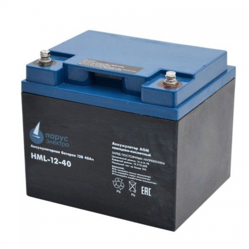 Аккумулятор Парус Электро HML-12-40 (12V / 40Ah)