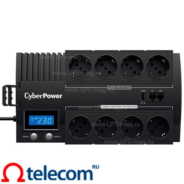 ИБП CyberPower BR1200ELCD (1200VA/720W)