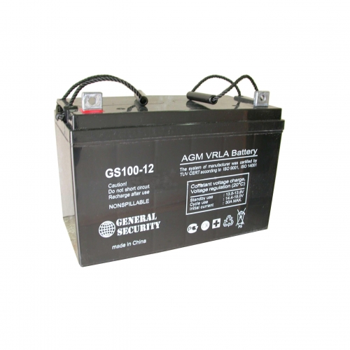 Аккумулятор General Security GS 100-12 (12V / 100Ah)