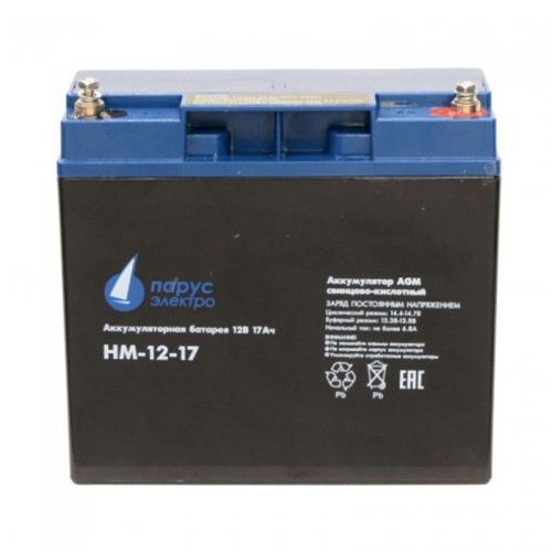 Аккумулятор Парус Электро HM-12-17 (12V / 17Ah)