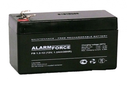 Аккумулятор ALARM FORCE FB 1,2-12 (12V / 1Ah)