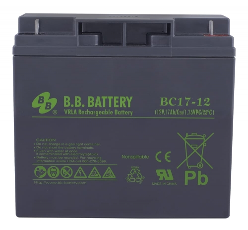 Аккумулятор BB Battery BC17-12 (12V / 17Ah)
