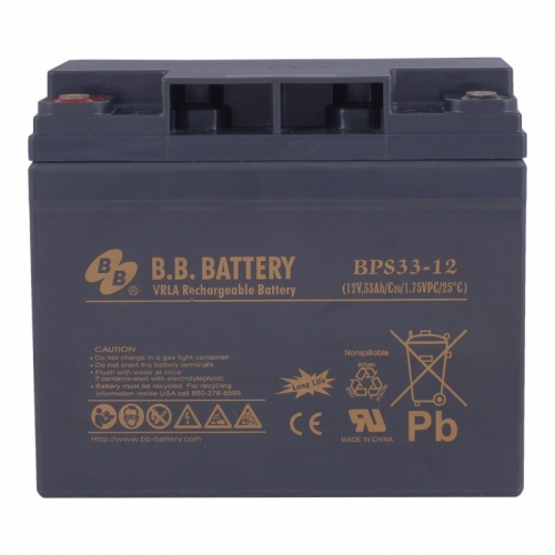 Аккумулятор BB Battery BPS33-12F (12V / 33Ah)