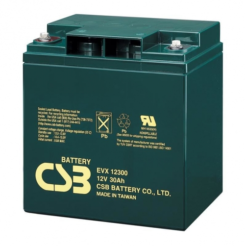 Аккумулятор CSB EVX 12300 (12V / 30Ah)