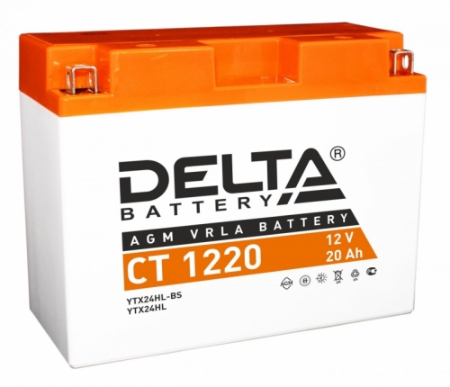 Аккумулятор Delta CT 1220 (12V / 20Ah)