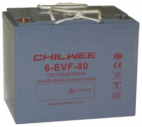 Аккумулятор тяговый Chilwee 6-EVF-80 (12V / 90Ah)