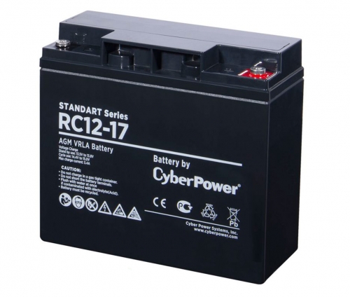 Аккумулятор CyberPower RC12-17 (12V / 17Ah)