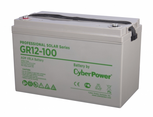 Аккумулятор CyberPower GR 12-100 (12V / 105.8Ah)