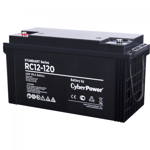 Аккумулятор CyberPower RC12-120 (12V / 120Ah)