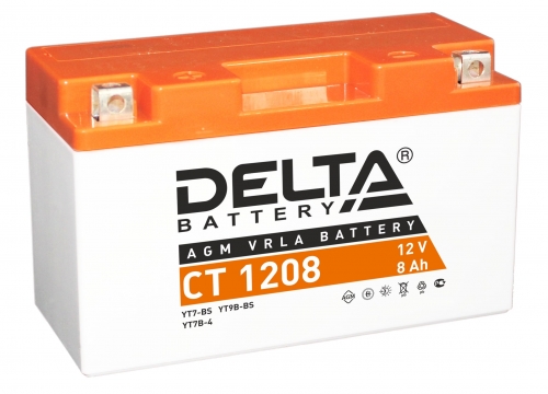 Аккумулятор Delta CT 1208 (12V / 8Ah)