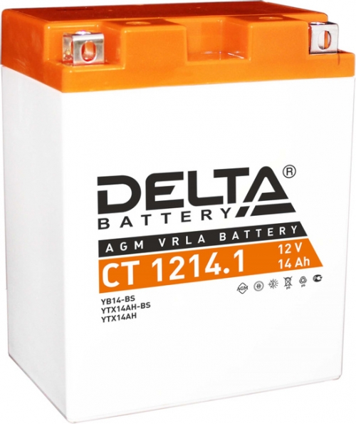 Аккумулятор Delta CT 1214.1 (12V / 12Ah)
