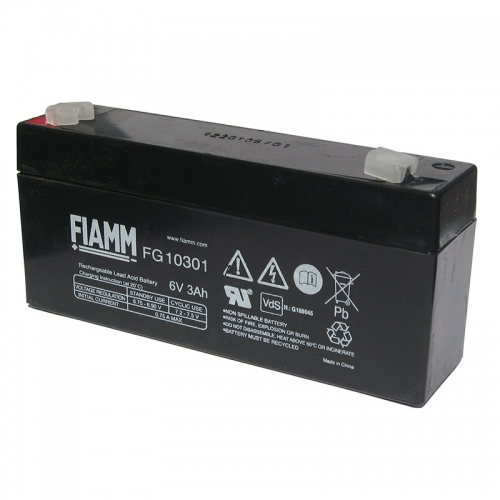 Аккумулятор FIAMM FG 10301 (6V / 3Ah)