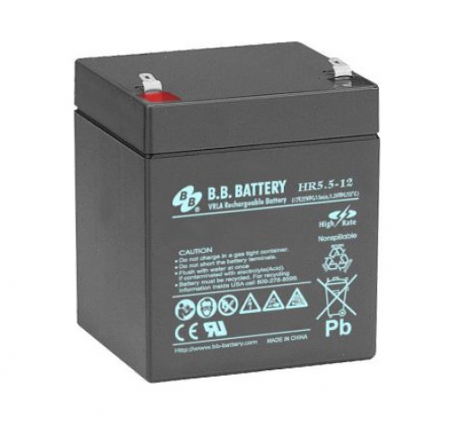 Аккумулятор BB Battery HR5,5-12 (12V / 5.5Ah)
