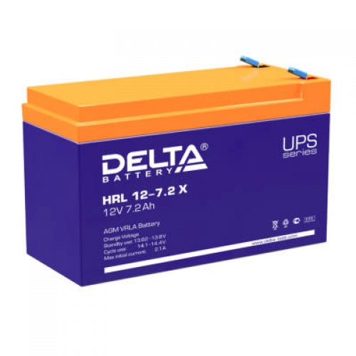 Аккумулятор Delta HRL 12-7.2 X (12V / 7.2Ah)