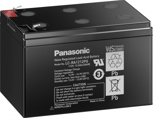Аккумулятор Panasonic LC-RA1212PG1 (12V / 12Ah)