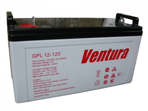 Аккумулятор Ventura GPL 12-120 (12V / 125Ah)