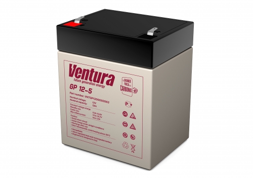 Аккумулятор Ventura GP 12-5 (12V / 5Ah)
