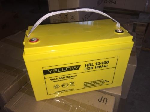 Аккумулятор Yellow HRL 12-150 (12V / 150Ah)