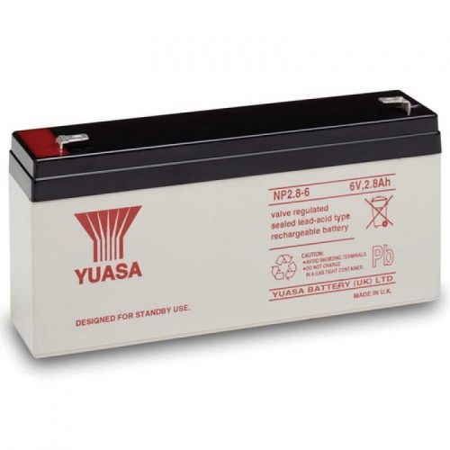 Аккумулятор Yuasa NP2.8-6 (6V / 2.8Ah)