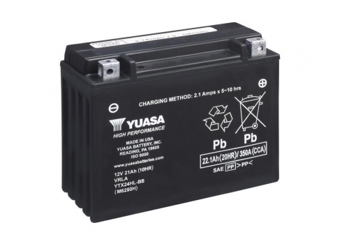 Аккумулятор Yuasa YTX24HL-BS (12V / 22.1Ah)
