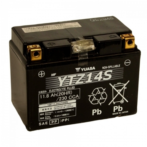 Аккумулятор Yuasa YTZ14S (12V / 11.2Ah)