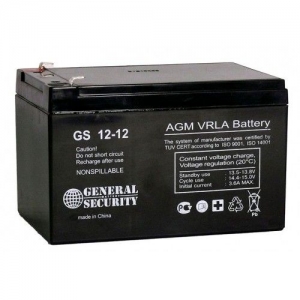 Аккумулятор General Security GS 12-12 (12V / 12Ah)