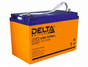 Аккумулятор Delta DTM 12100L (12V / 100Ah)
