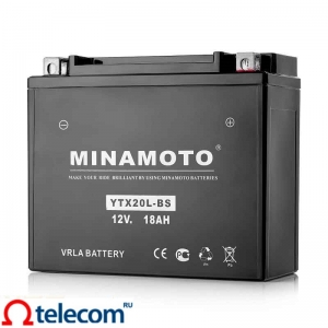 Аккумулятор Minamoto YTX20L-BS (12V / 18Ah)