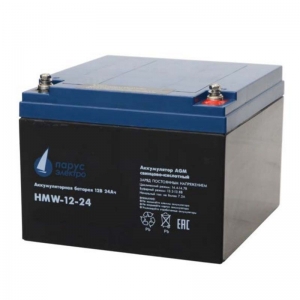 Аккумулятор Парус Электро HMW-12-24 (12V / 24Ah)