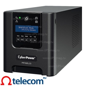 ИБП CyberPower PR750ELCD (750VA/675W)