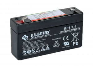 Аккумулятор BB Battery BP1.2-6 (6V / 1.2Ah)