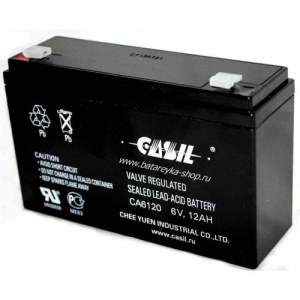 Аккумулятор Casil CA6120 (6V / 12Ah)