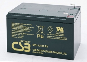 Аккумулятор CSB EVH 12140 (12V / 14Ah)