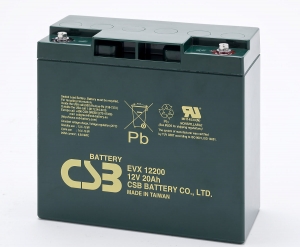 Аккумулятор CSB EVX 12200 (12V / 20Ah)