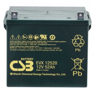 Аккумулятор CSB EVX 12520 (12V / 52Ah)