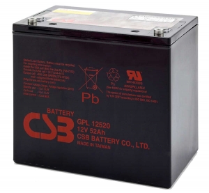 Аккумулятор CSB GPL 12520 (12V / 52Ah)