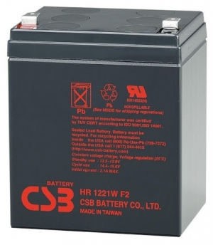 Аккумулятор CSB HR 1221W (12V / 5.25Ah)