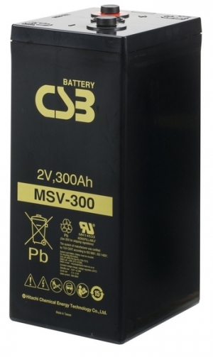 Аккумулятор CSB MSV 300 (2V / 300Ah)