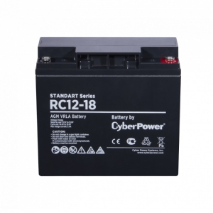 Аккумулятор CyberPower RC12-18 (12V / 18Ah)