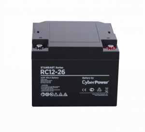 Аккумулятор CyberPower RC12-26 (12V / 26Ah)