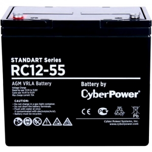 Аккумулятор CyberPower RC12-55 (12V / 55Ah)