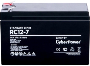 Аккумулятор CyberPower RC12-7 (12V / 7Ah)