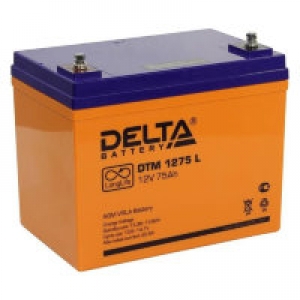 Аккумулятор Delta DTM 1275L (12V / 75Ah)