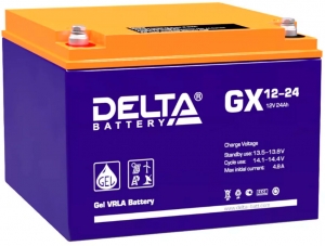 Аккумулятор Delta GX 12-24 (12V / 24Ah)