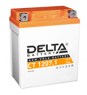 Аккумулятор Delta CT 1207.1 (12V / 7Ah)
