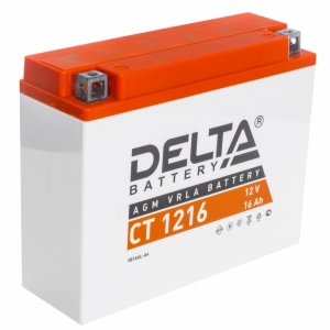 Аккумулятор Delta CT 1216 (12V / 16Ah)