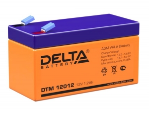 Аккумулятор Delta DTM 12012 (12V / 1.2Ah)