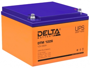 Аккумулятор Delta DTM 1226 (12V / 26Ah)