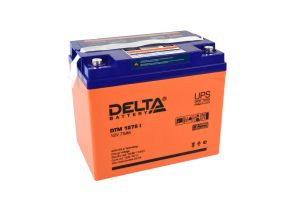 Аккумулятор Delta DTM 1275 I (12V / 75Ah)